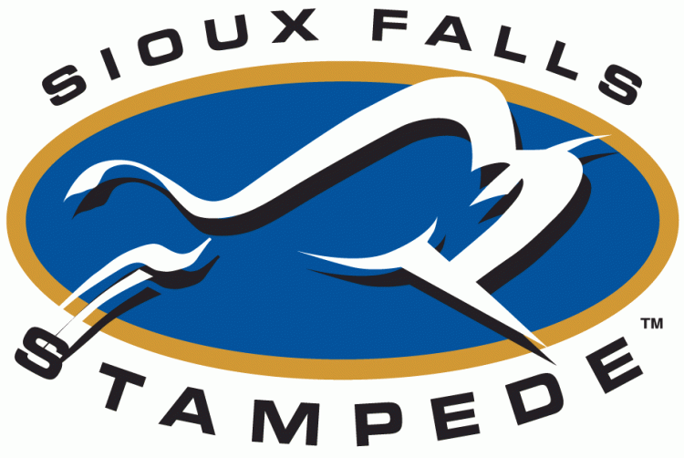 sioux falls stampede 1999-pres primary logo iron on heat transfer